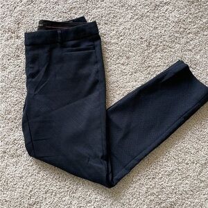 Banana Republic Navy/Black Sloan Fit Dress Pants Trousers - Size 2